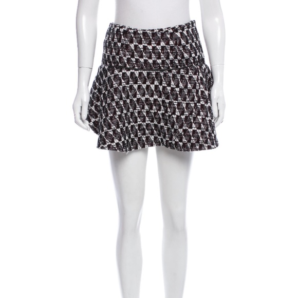 Rebecca Minkoff Tweed Mini Skirt / Size: 2 - Picture 1 of 5